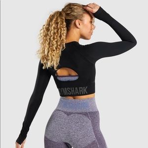Gymshark Flex Sports Long Sleeve Crop Top